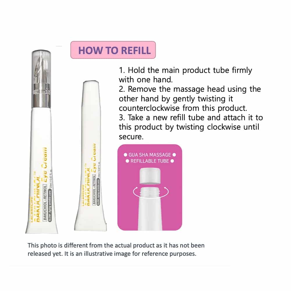 Lalarecipe Bakuchinol Eye Cream — product view 3