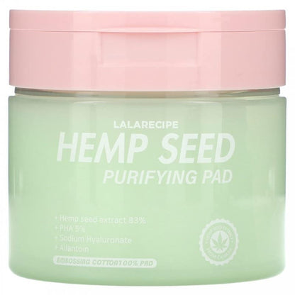Lalarecipe Hempseed Purifying Pad — 70 Pads