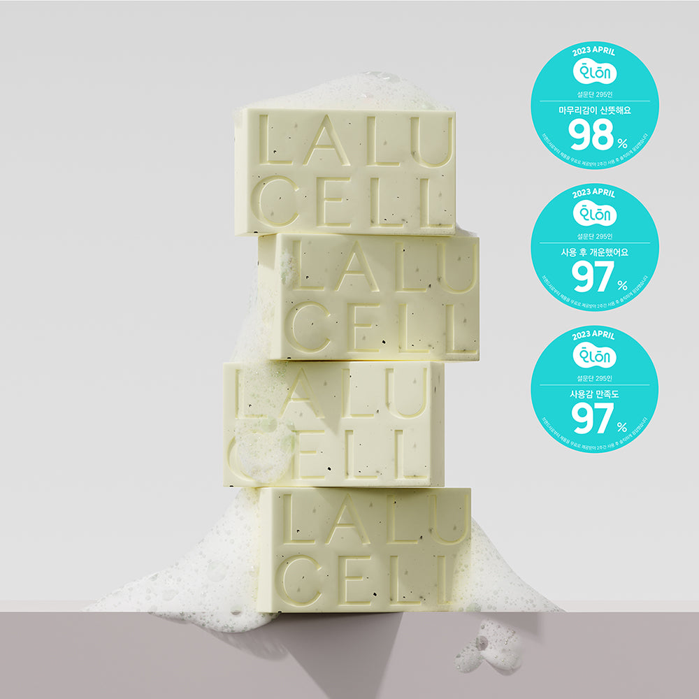 LALUCELL Biome Vegan Pure Cleansing Bar 100g — product image 2