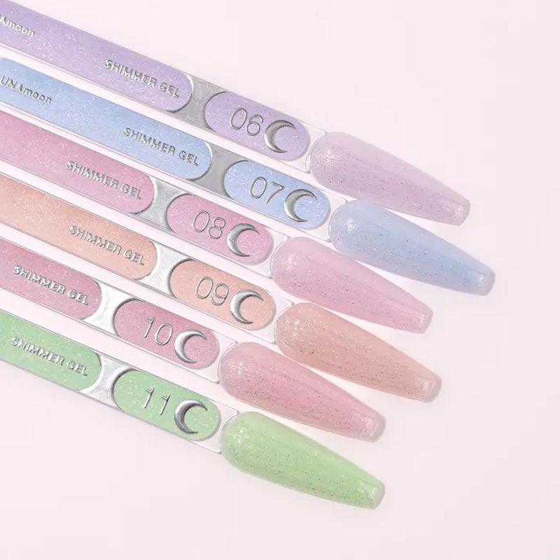 Gel constructor – Lunamoon Shimmer Gel 10 – 15 ml — imagen 4
