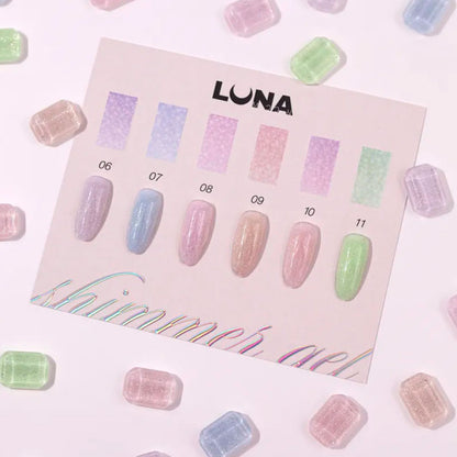 Ehitusgeel – Lunamoon Shimmer Gel 8 – 15 ml — pilt 3