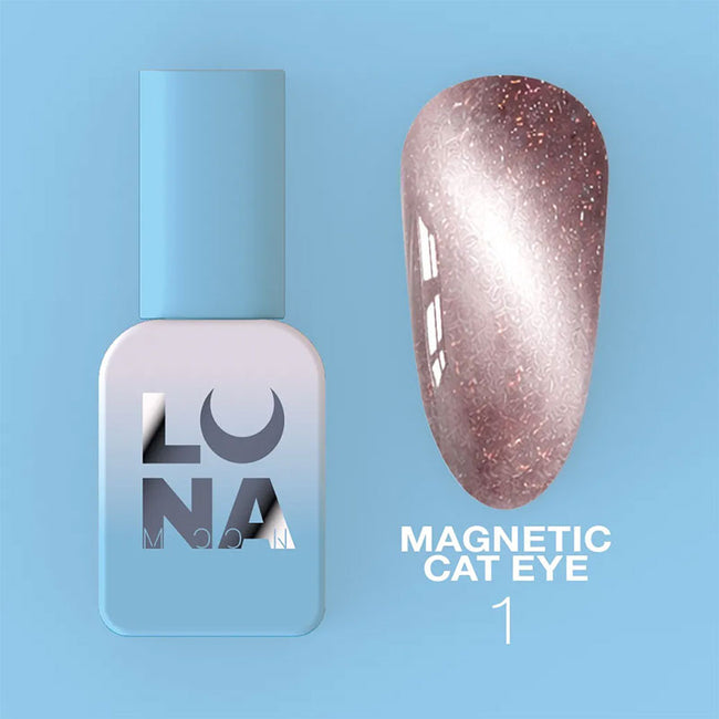 Color Magnetic Cat Eye Gel Polish LUNAmoon No. 1, 8 ml