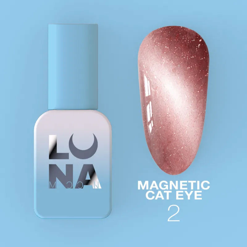 Color Magnetic Cat Eye Gel Polish LUNAmoon No. 2, 8 ml