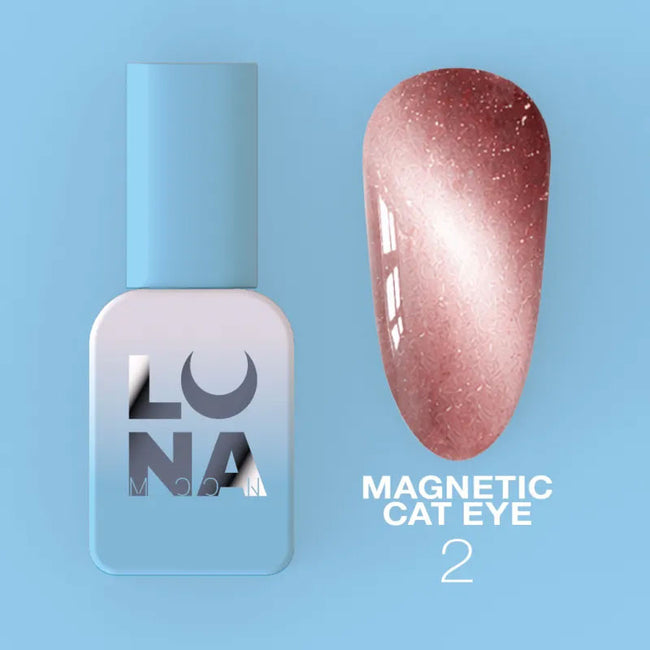 Color Magnetic Cat Eye Gel Polish LUNAmoon No. 2, 8 ml
