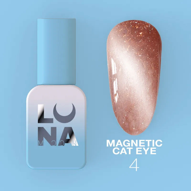 Color Magnetic Cat Eye Gel Polish LUNAmoon No. 4, 8 ml