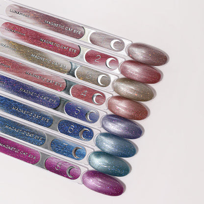 Color Magnetic Cat Eye Gel Polish LUNAmoon No. 4, 8 ml — image 8