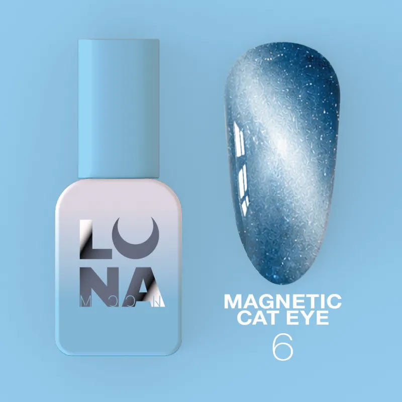 Color Magnetic Cat Eye Gel Polish LUNAmoon No. 6, 8 ml