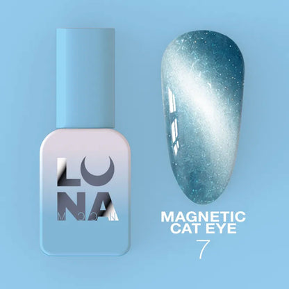 Color Magnetic Cat Eye Gel Polish LUNAmoon No. 7, 8 ml