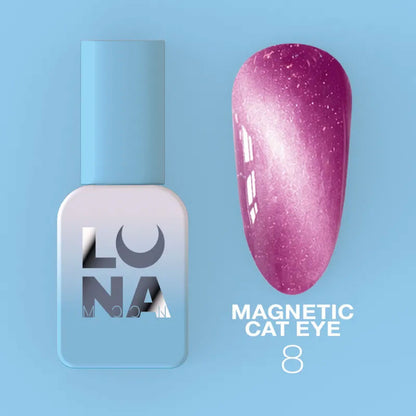 Color Magnetic Cat Eye Gel Polish LUNAmoon No. 8, 8 ml