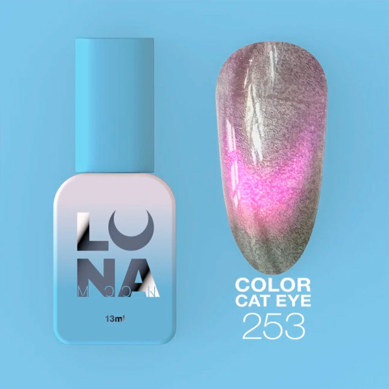 Esmalte semipermanente Lunamoon Cat Eye Nr 253 - 8 ml
