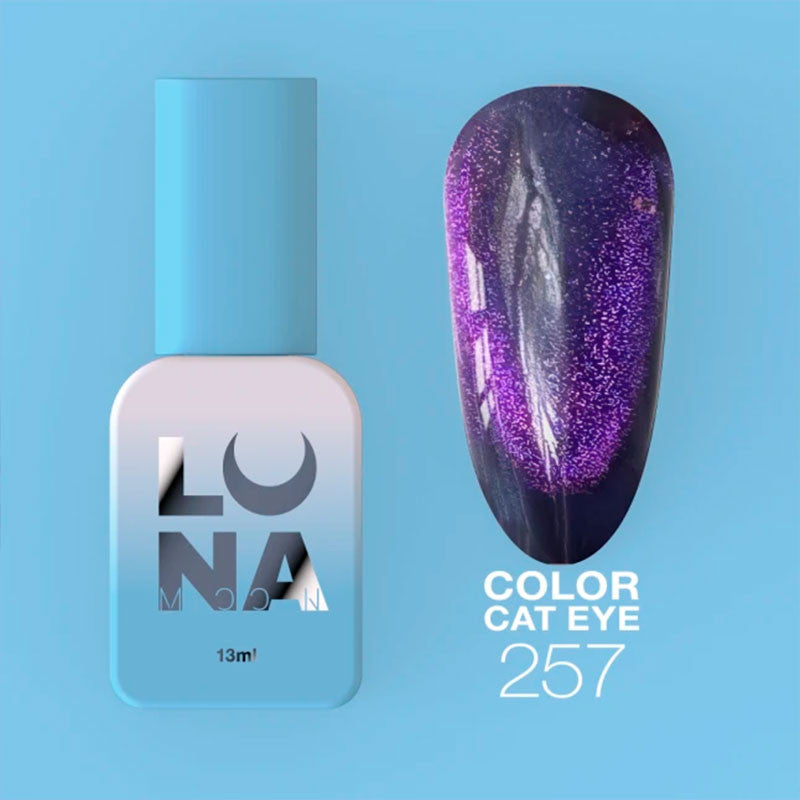 UV-Nagellack Lunamoon Cat Eye Nr 257 - 13 ml