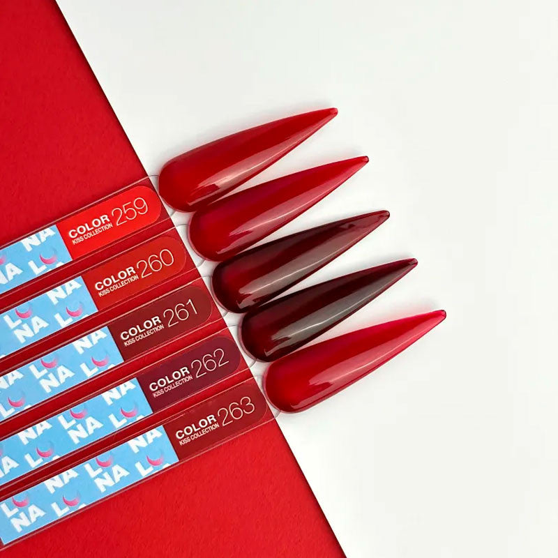 Colored gel polish Lunamoon Kiss Collection Nr 260 - 13 ml — image 6