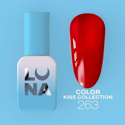 Vernis semi-permanent Lunamoon Kiss collection Nr 263 - 13 ml