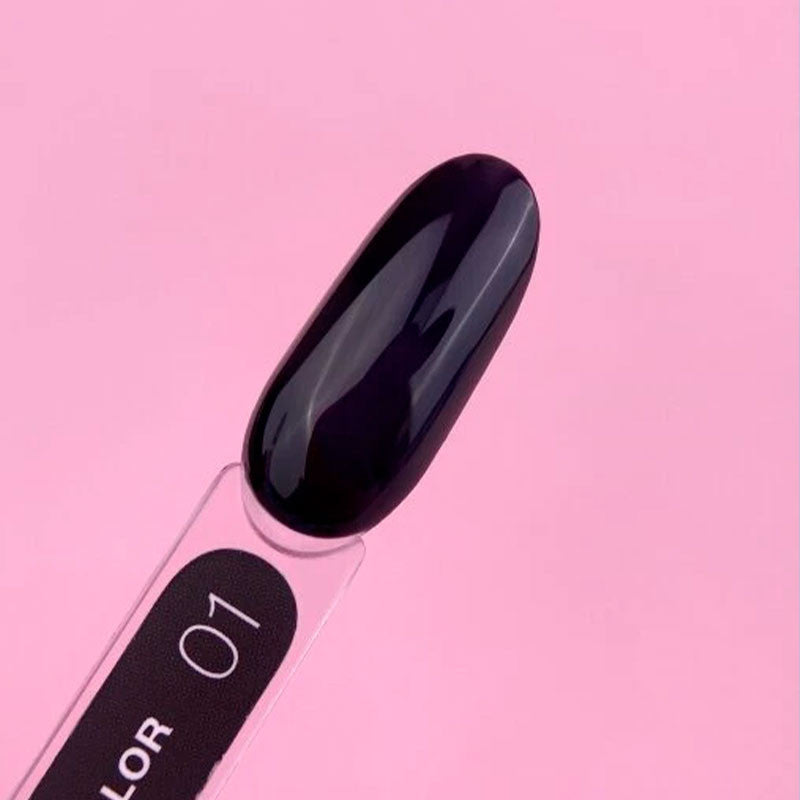 Colored gel polish Lunamoon Nr 01 - 13 ml — image 2