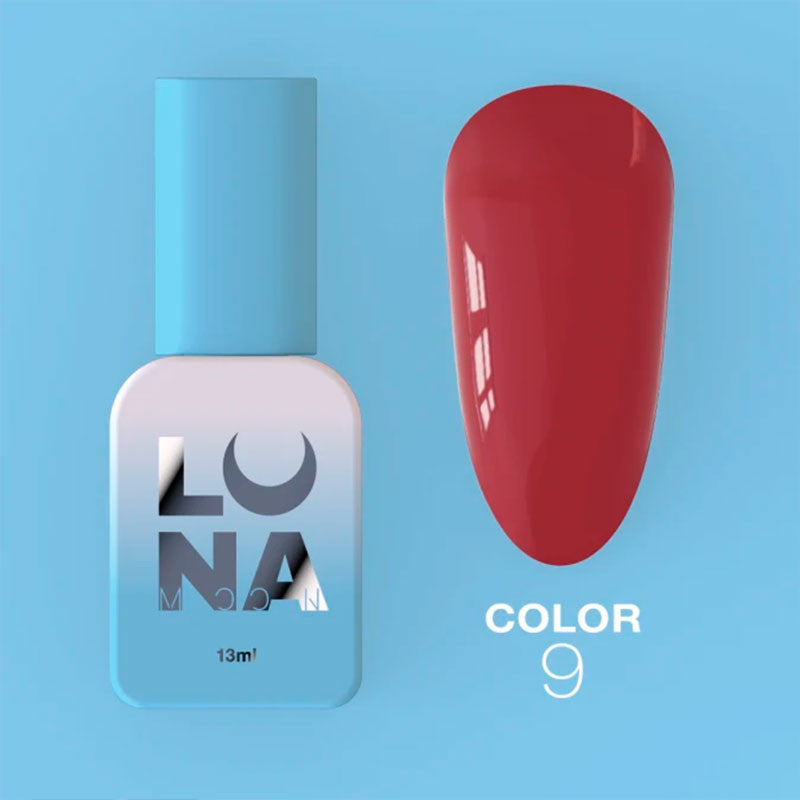 Colored gel polish Lunamoon Nr 09 - 13 ml