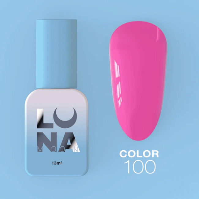 Colored gel polish Lunamoon Nr 100 - 13 ml
