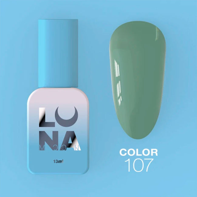 Colored gel polish Lunamoon Nr 107 - 13 ml
