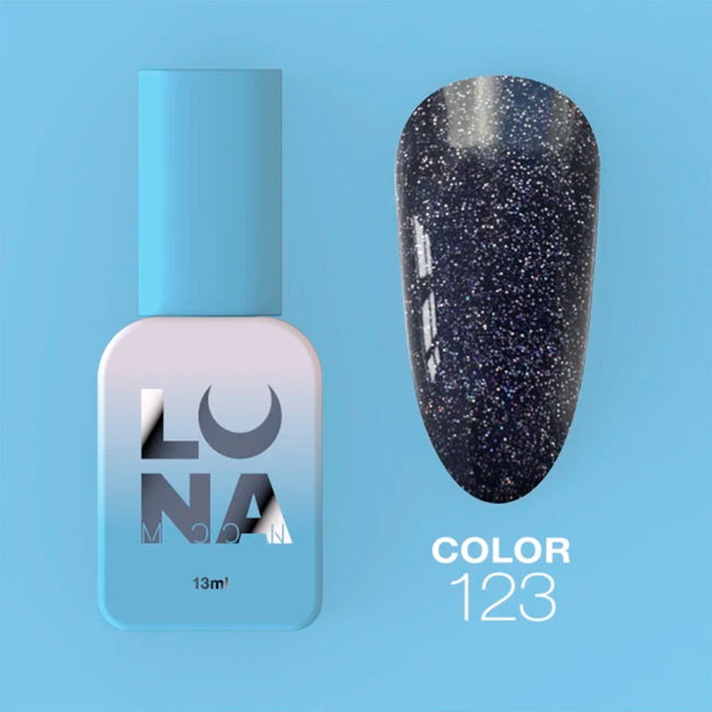 Colored gel polish Lunamoon Nr 123 - 13 ml