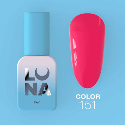 Colored gel polish Lunamoon Nr 151 - 13 ml