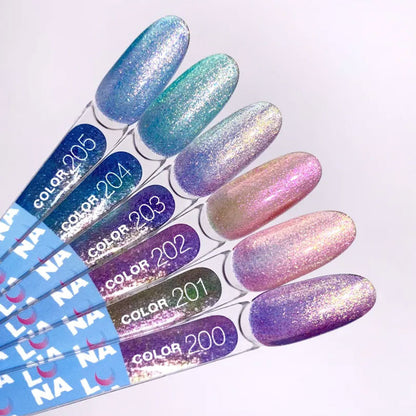 Colored gel polish Lunamoon Nr 200 - 13 ml — image 5