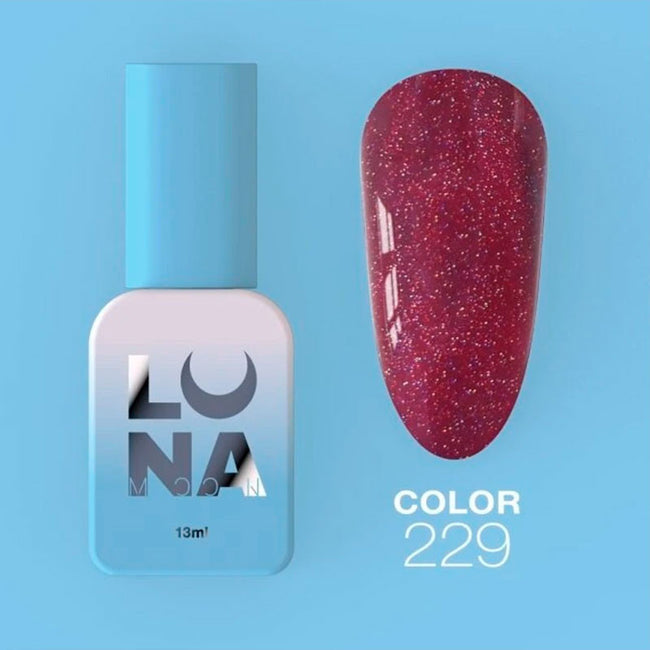 Colored gel polish Lunamoon Nr 229 - 13 ml