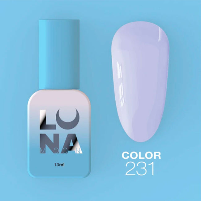 Colored gel polish Lunamoon Nr 231 - 13 ml