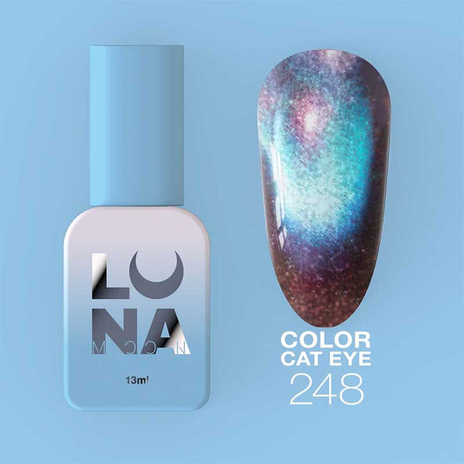 Colored gel polish Lunamoon Nr 248 - 8 ml