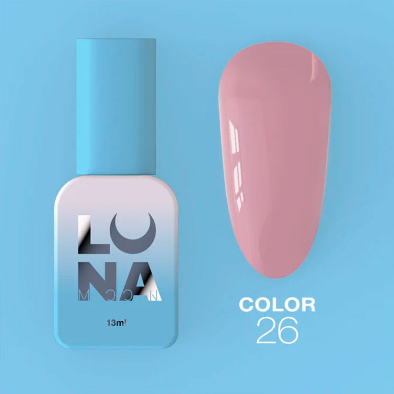 Vernis semi-permanent Lunamoon Nr 26 - 13 ml