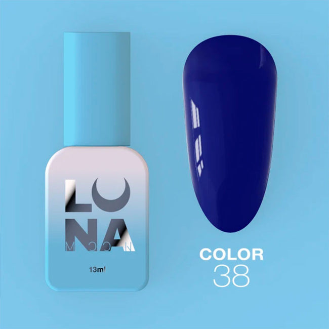 Colored gel polish Lunamoon Nr 38 - 13 ml