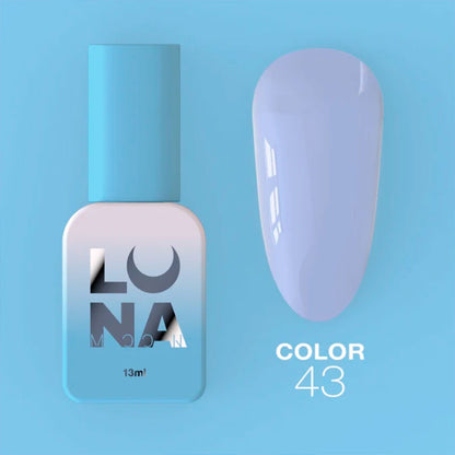 Colored gel polish Lunamoon Nr 43 - 13 ml