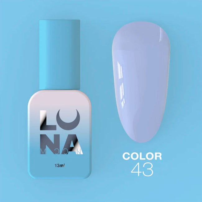 Colored gel polish Lunamoon Nr 43 - 13 ml