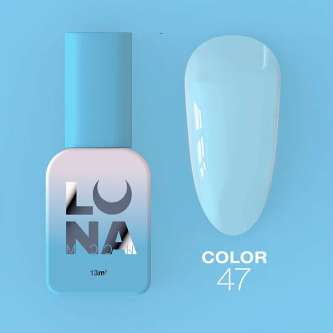 Colored gel polish Lunamoon Nr 47 - 8 ml