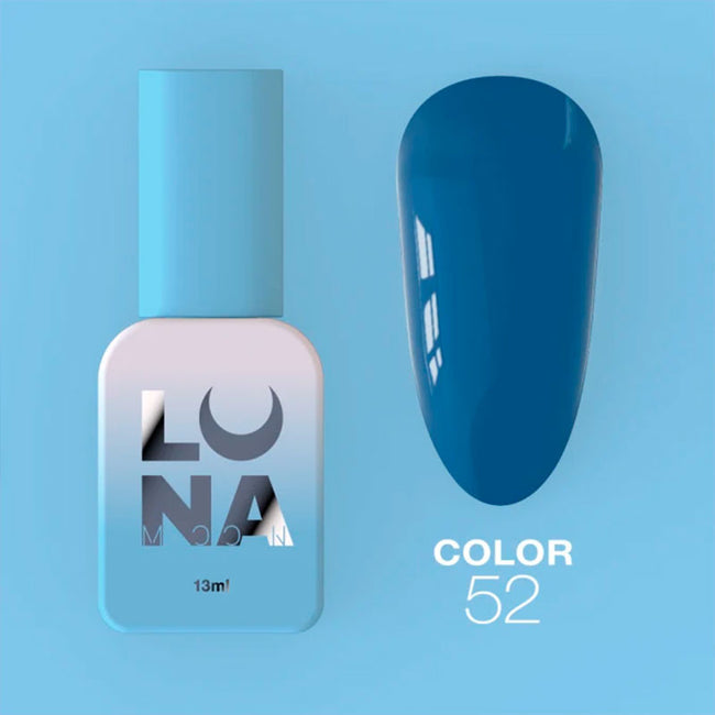 Colored gel polish Lunamoon Nr 52 - 13 ml