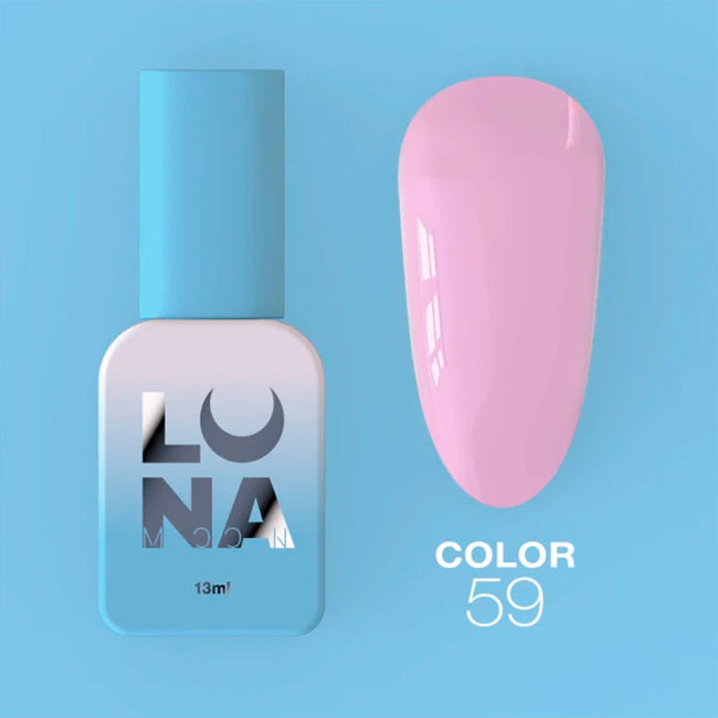 Colored gel polish Lunamoon Nr 59 - 8 ml
