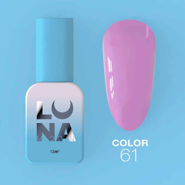 Colored gel polish Lunamoon Nr 61 - 13 ml