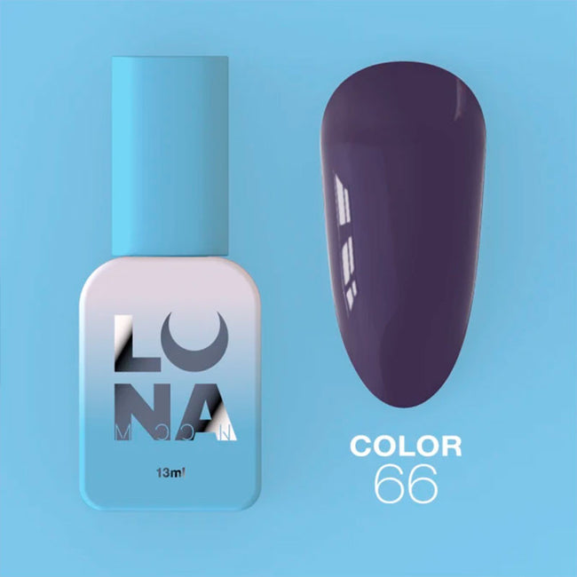 Colored gel polish Lunamoon Nr 66 - 8 ml