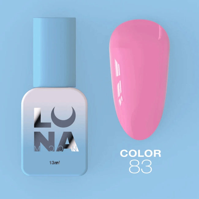 Colored gel polish Lunamoon Nr 83 - 13 ml