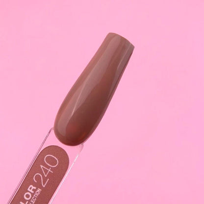Colored gel polish Lunamoon Nude Collection Nr 240 - 13 ml — image 2