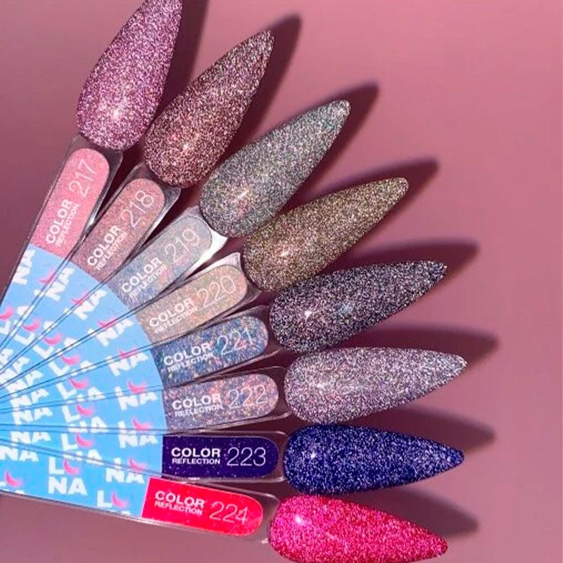 Colored gel polish Lunamoon Reflection Nr 220 - 13 ml — image 5