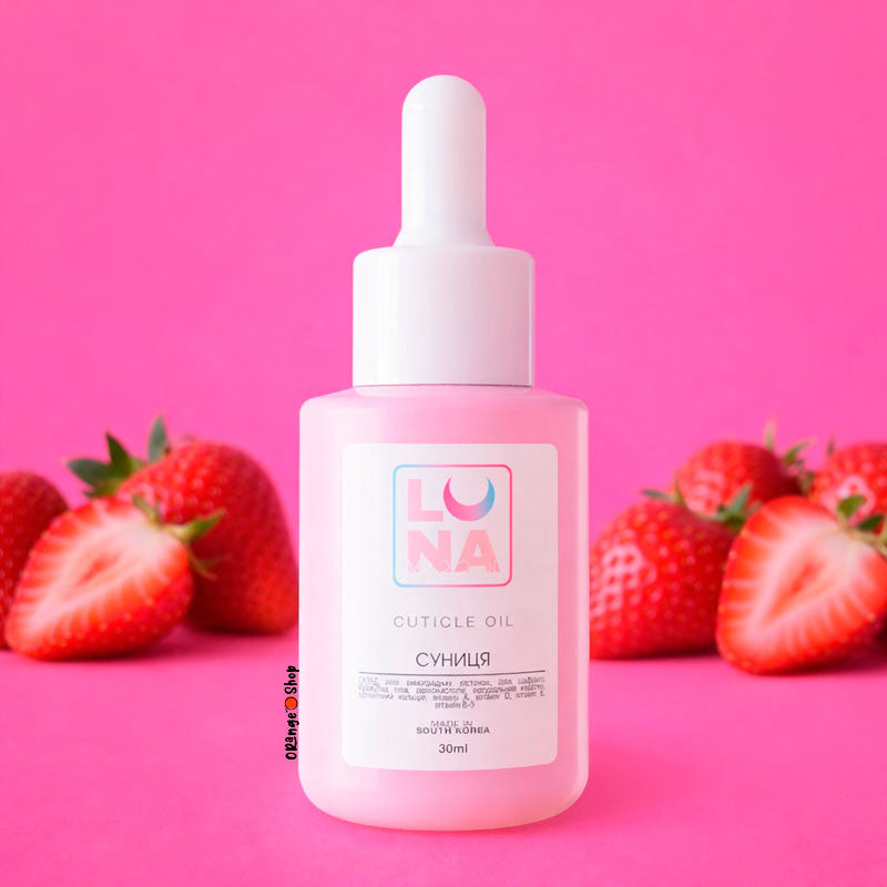 kynsinauhaöljy Lunamoon tuoksu: Mansikka - 30 ml