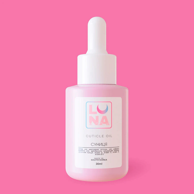 kynsinauhaöljy Lunamoon tuoksu: Mansikka - 30 ml — kuva 2