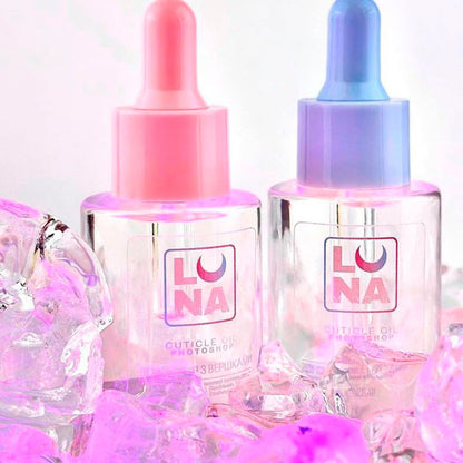 Trockenöl für die Nagelhaut Lunamoon mit Duft: Erdbeere und Sahne PhotoShop - 30 ml — Bild 2