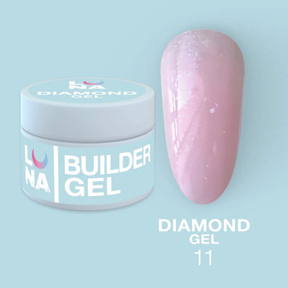 Ehitusgeel Extension gel Lunamoon Diamond Gel Nr 11 - 15ml
