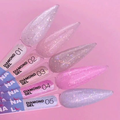 Gel de construction Extension gel Lunamoon Diamond Gel Nr 2 - 15ml — image 2