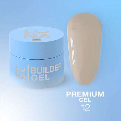 Extension gel Lunamoon Premium Gel Nr 12 - 15ml