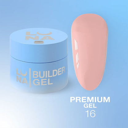 Ehitusgeel Extension gel Lunamoon Premium Gel Nr 16 - 30 ml
