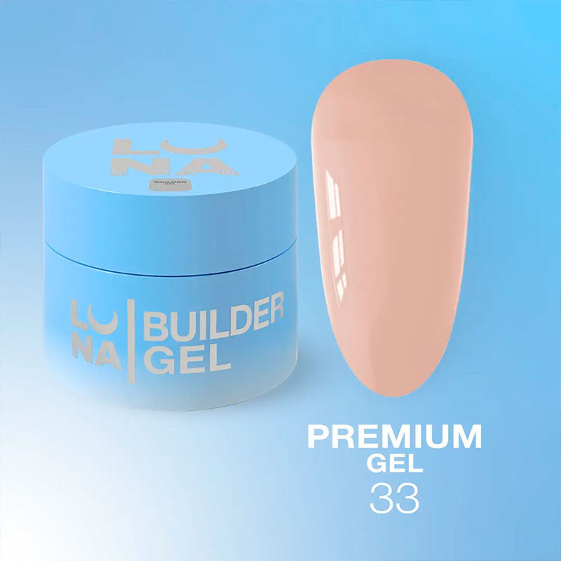 Extension gel Lunamoon Premium Gel Nr 33 - 30 ml