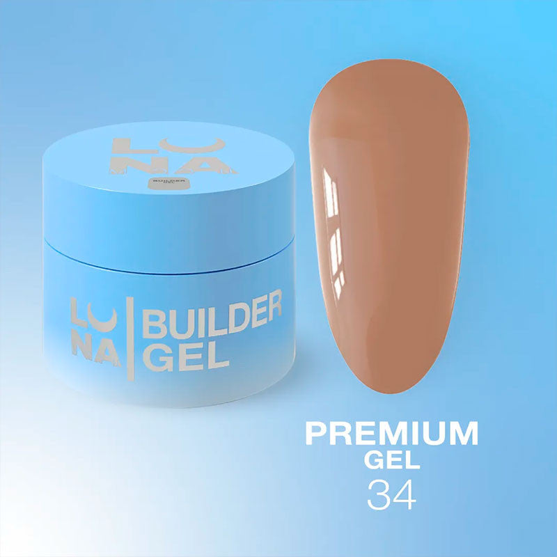 Extension gel Lunamoon Premium Gel Nr 34 - 30 ml