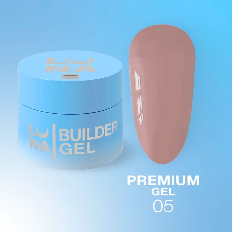 Extension gel Lunamoon Premium Gel Nr 5 - 50 ml