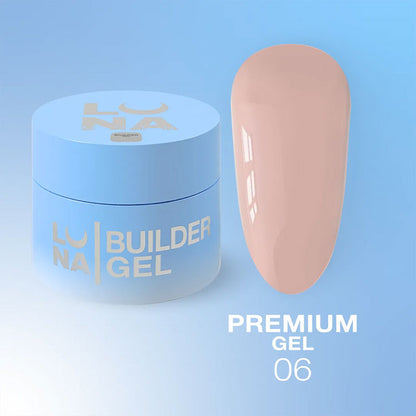Extension gel Lunamoon Premium Gel Nr 6 - 50 ml